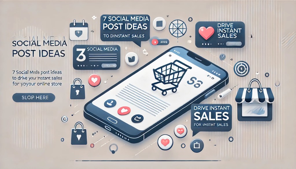 7 Social Media Post Ideas to Drive Instant Sales for Your Online&nbsp;Store