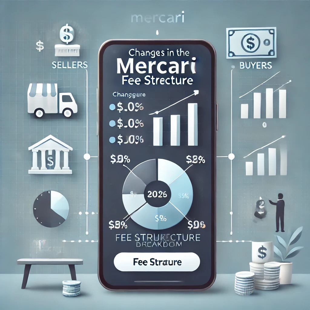 Mercari’s New Fee Structure for 2025: What Sellers Need to Know and How to Adjust Your&nbsp;Pricing