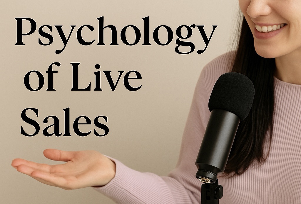 The Psychology of Live Sales: How to Master Live Selling Quickly and Connect With Your&nbsp;Audience