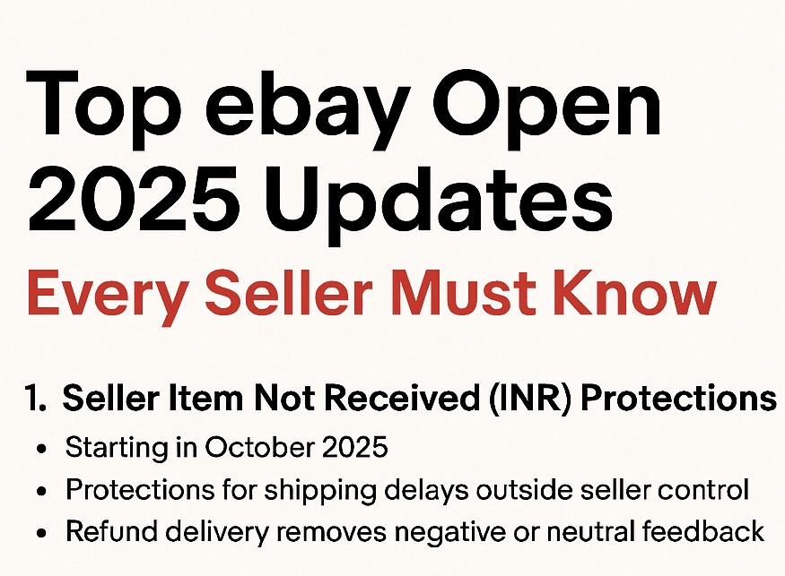Top eBay Open 2025 Updates Every Seller Must Know