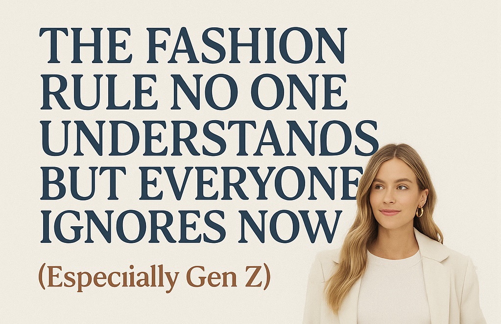 The Fashion Rule No One Understands But Everyone Ignores Now (Especially Gen&nbsp;Z)