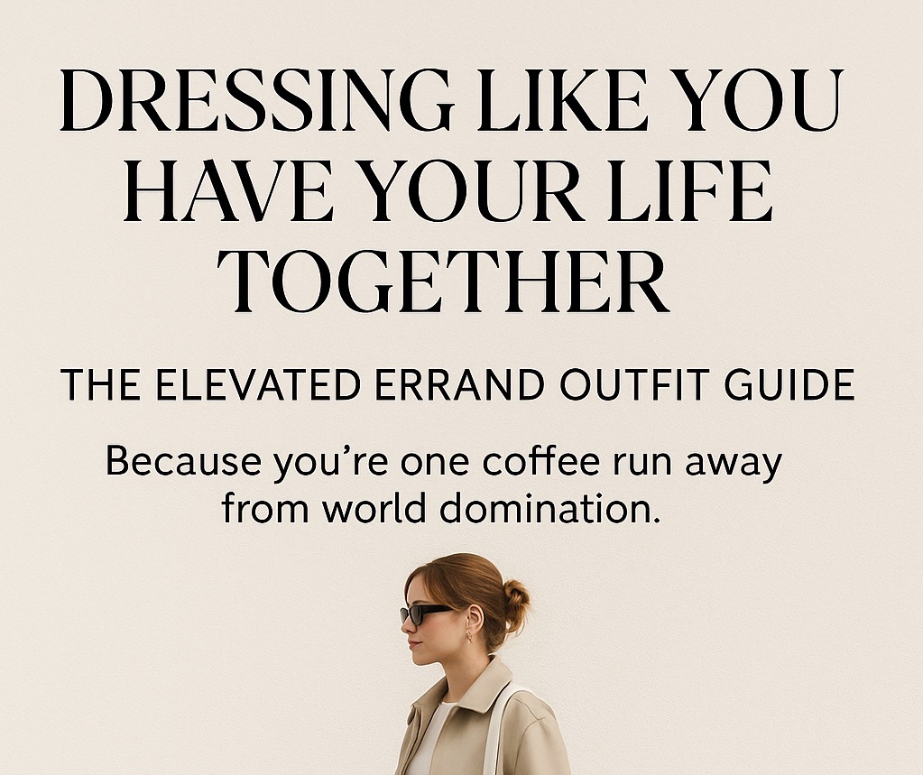 Dressing Like You Have Your Life Together: The Elevated Errand Outfit&nbsp;Guide