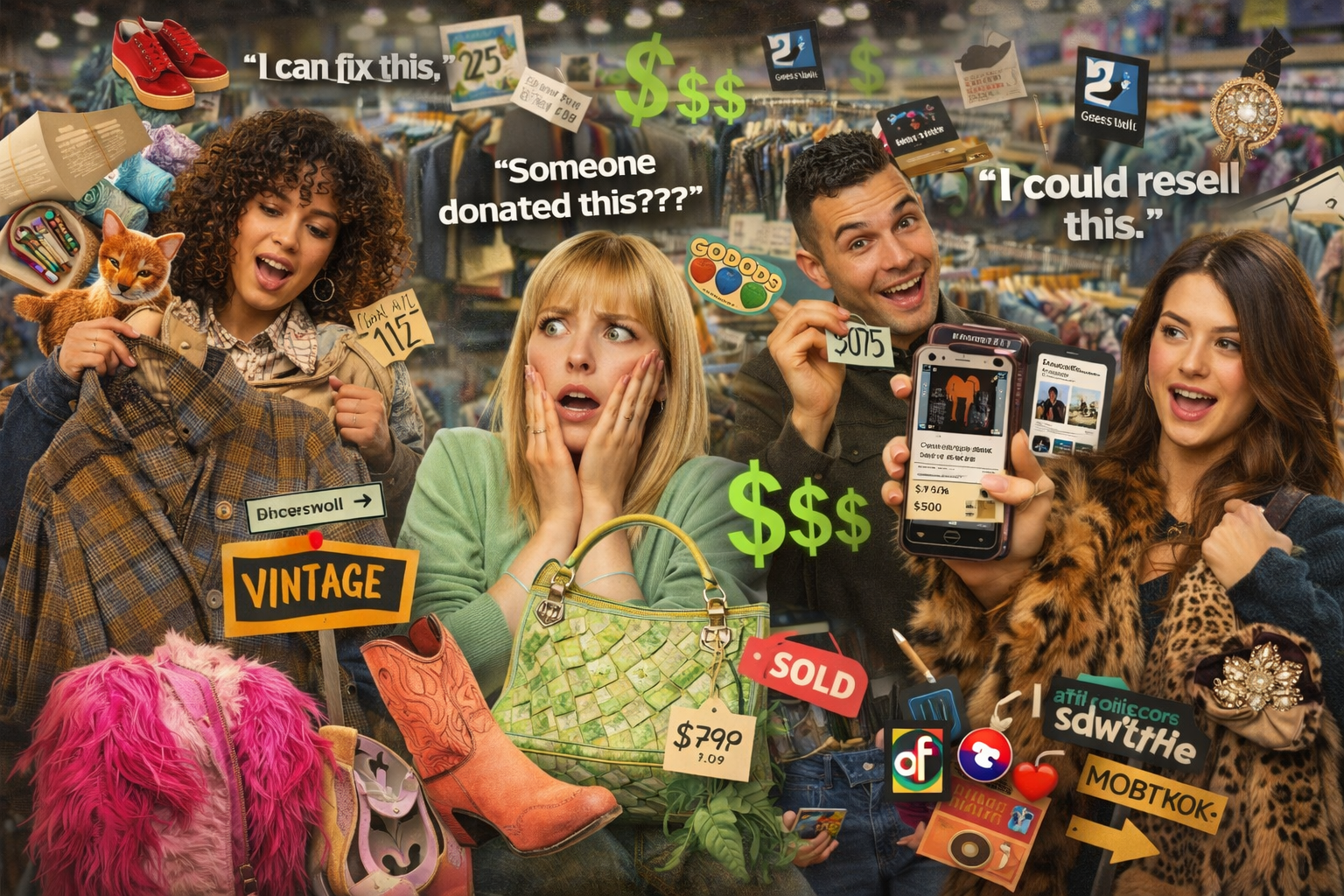 Ranking The Most Unhinged Things Thrift Shoppers Have Actually Said Out Loud