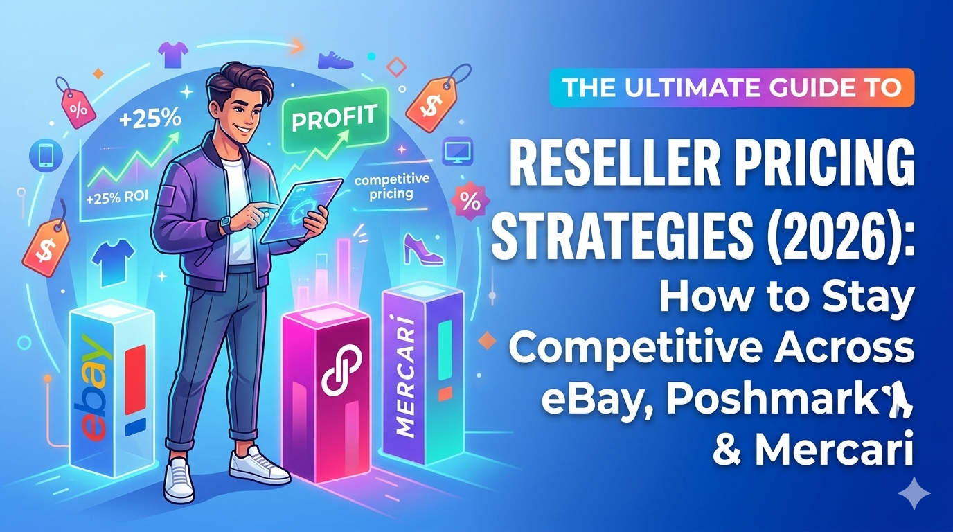 The Ultimate Guide to Reseller Pricing Strategies (2026): How to Stay Competitive Across eBay, Poshmark & Mercari