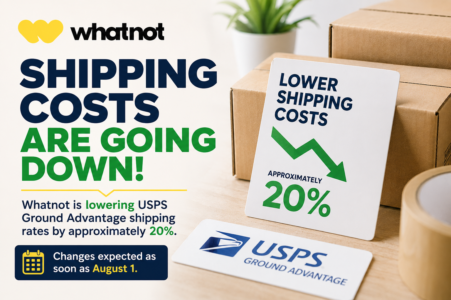 Whatnot Just Did the Unthinkable: Shipping Costs Are Going Down