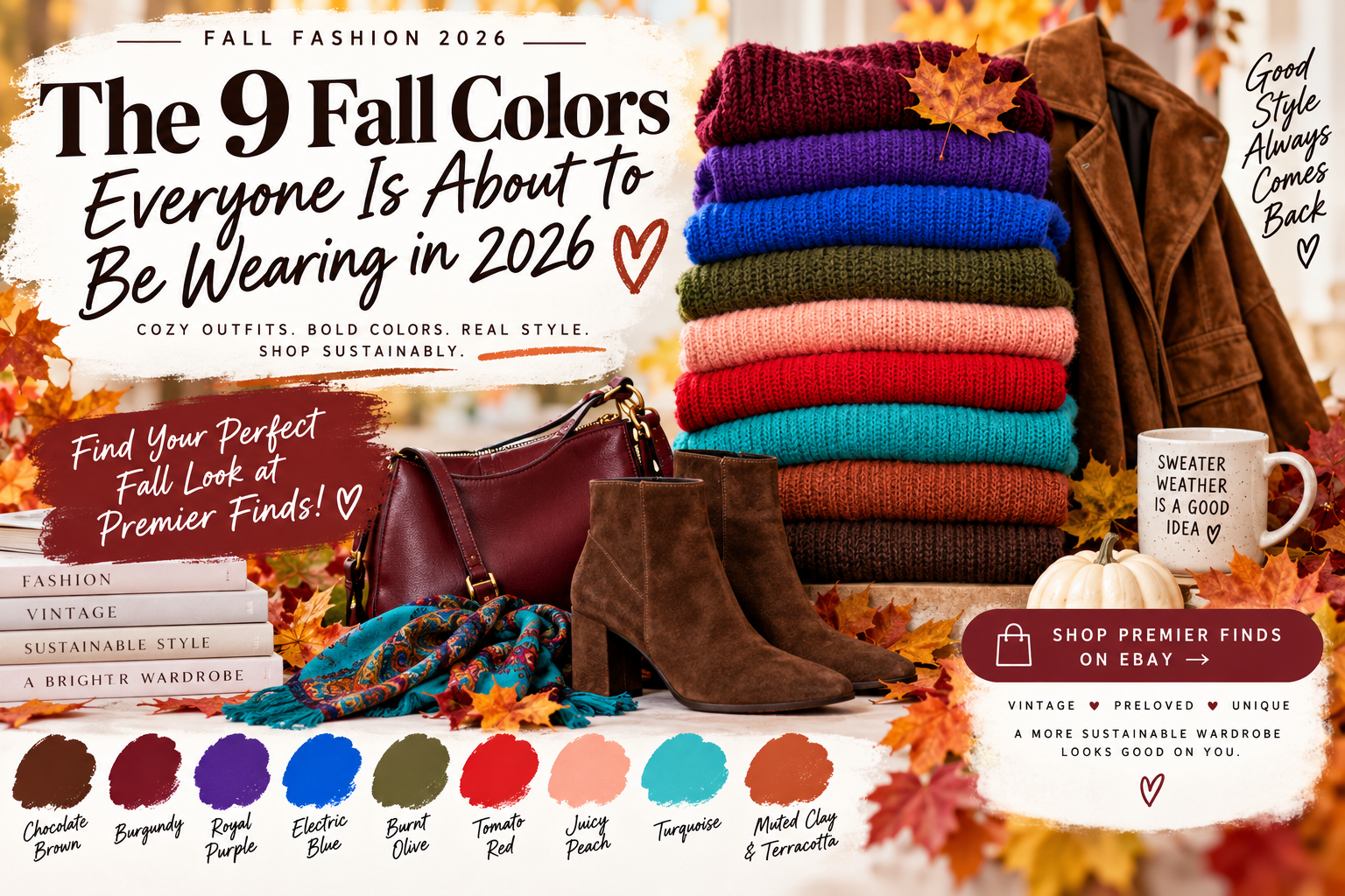 The 9 Fall Colors Everyone Is About to Be Wearing in 2026 🍂