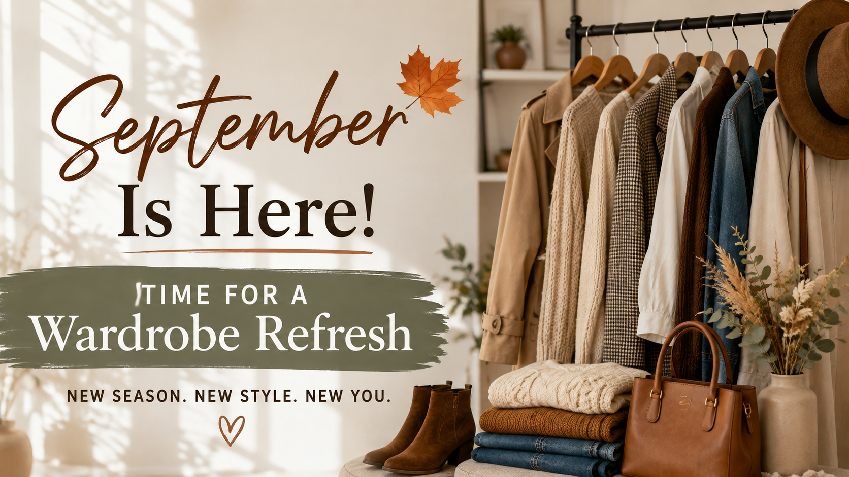 September Is Here! 12 Easy Ways to Refresh Your Wardrobe for Fall 2026